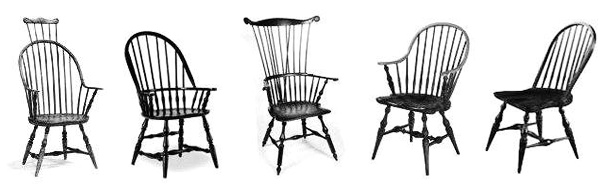 Antique windsor chairs