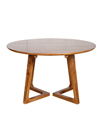 Low round side table