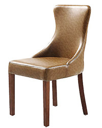 N-117 Leather Parsons Chair