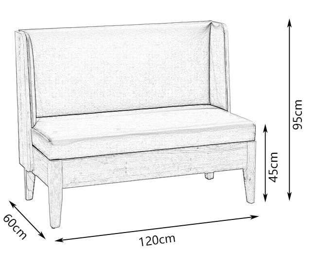 Restaurant Banquette Seating Dimensions