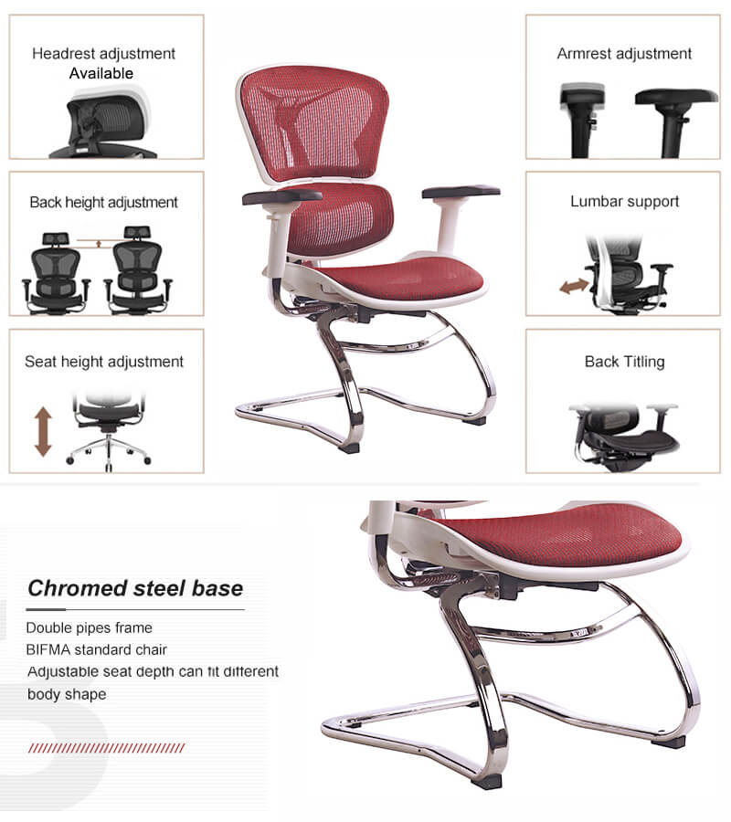 Office chairs without backrest, Ergonomic chairs