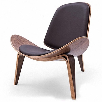 Wegner Shell Chair Replica N-C3017 Lounge Chair
