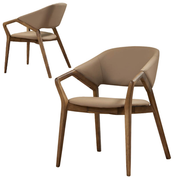 N-C7002 Solid Wood Chairs With Arms