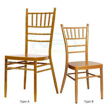 N-134 Gold Chiavari Chairs 
