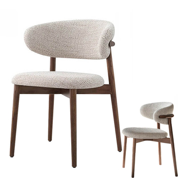 N-C7009 Modern Upholstered Fabric Dining Chairs
